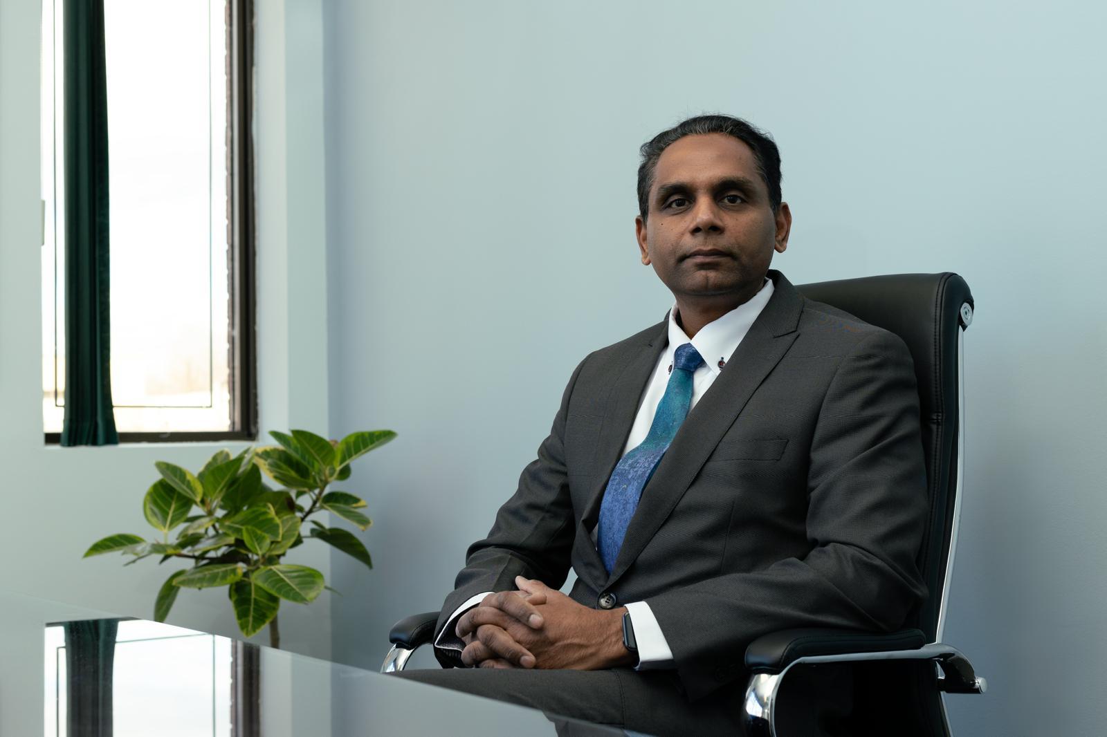 Rakesh Naidu, President and CEO